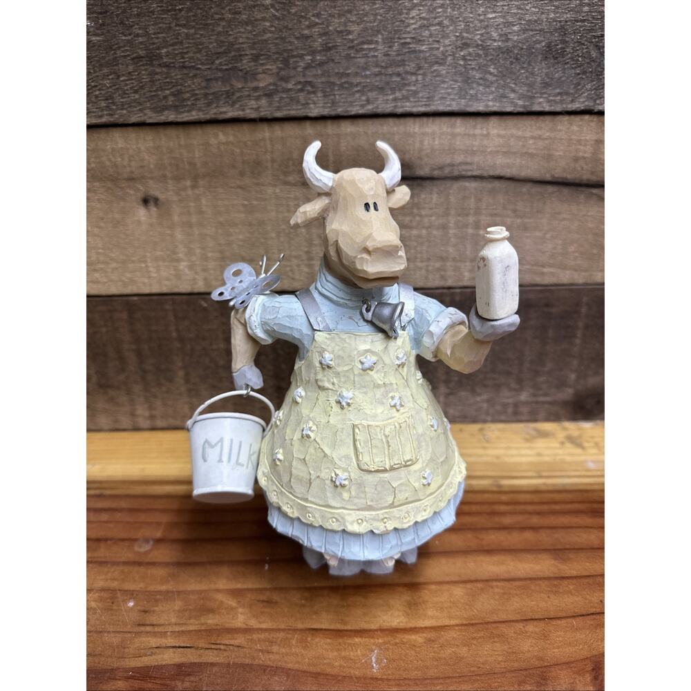 Funky Farm Collection Helen The Heifer Figurine In Box